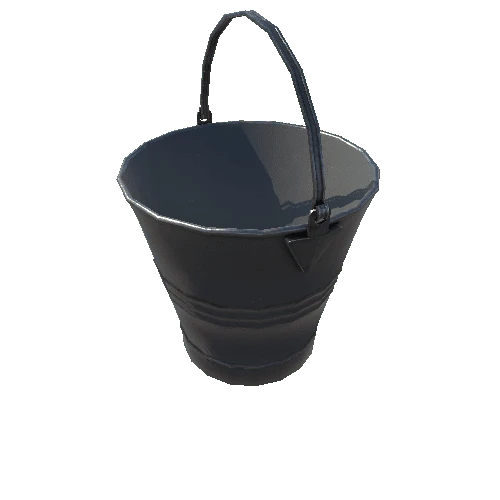 Steel Bucket White